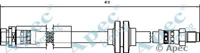 APEC BRAKING hos4106 -  Тормозной шланг